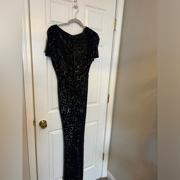 NIcole Bakti - 7220 black sequins evening gown - Picture 9 of 9